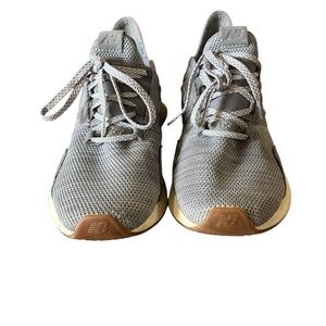 New Balance Gray and Tan Athletic Shoes
